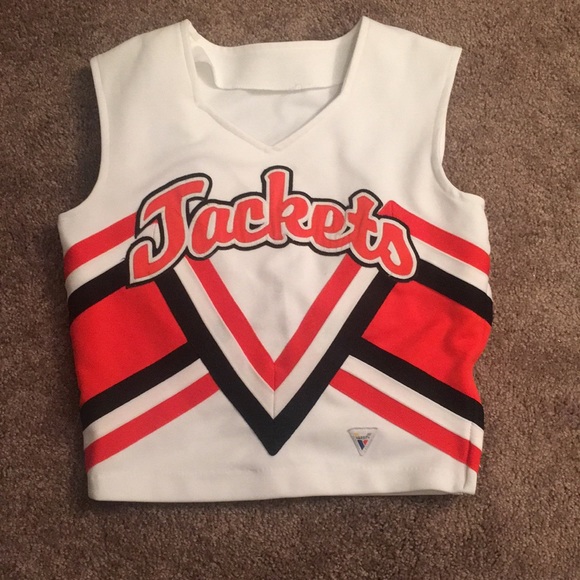 Cheer uniform skirt and top - Picture 5 of 7